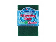 Minky Heavy Duty Scouring Pads x 3